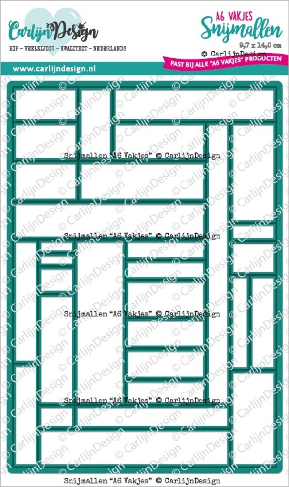 CarlijnDesign Dies A6 Boxes (CDSN-0253) CarlijnDesign Dies A6 Boxes (CDSN-0253)