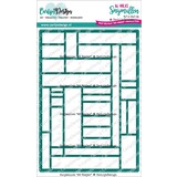 CarlijnDesign Snijmallen A6 Vakjes (CDSN-0253)