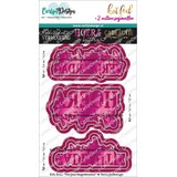 CarlijnDesign Hot Foil Verjaardagswensen (CDHF-0049)