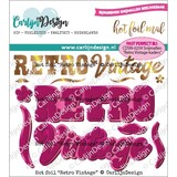 CarlijnDesign Hot Foil Plate Retro Vintage (CDHF-0048)
