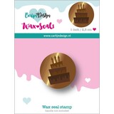 CarlijnDesign Wax Seal Stamper 49 Cake (CDWX-0078)