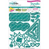 CarlijnDesign Snijmallen Retro Vintage Kaders (CDSN-0259)