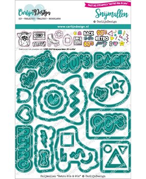 CarlijnDesign Dies Retro 80s & 90s (CDSN-0258)