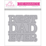 My Favorite Things Best Dad Ever Die-namics (MFT-2775) (DISCONTINUED)