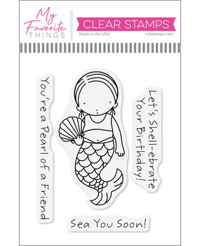 My Favorite Things Pearl of a Friend Clear Stamps (PI-348) (DISCONTINUED)