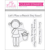 My Favorite Things Sunny Days and Sandy Toes Clear Stamps (PI-349) (DISCONTINUED)