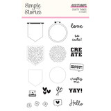 Simple Stories Crafty Things Stamps (22532) (DISCONTINUED)