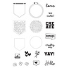 Simple Stories Crafty Things Stamps (22532) (DISCONTINUED)