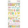 Simple Stories Crafty Things Foam Stickers (22527) (OUTLET)