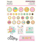 Simple Stories Crafty Things Decorative Brads (22528) (DISCONTINUED)