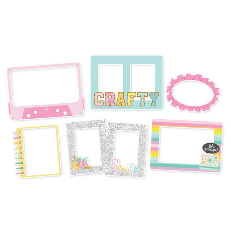 Simple Stories Crafty Things Chipboard Frames (22526) (DISCONTINUED)