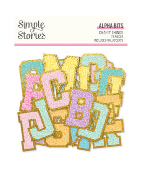 Simple Stories Crafty Things Alpha Bits & Pieces (22522)