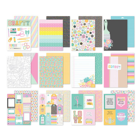 Simple Stories Crafty Things 6x8 Inch Paper Pad (22515)