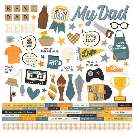 Simple Stories Father's Day Collection Kit (21936) (DISCONTINUED)