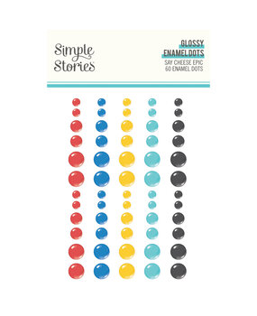 Simple Stories Say Cheese Epic Glossy Enamel Dots (22489) (DISCONTINUED)