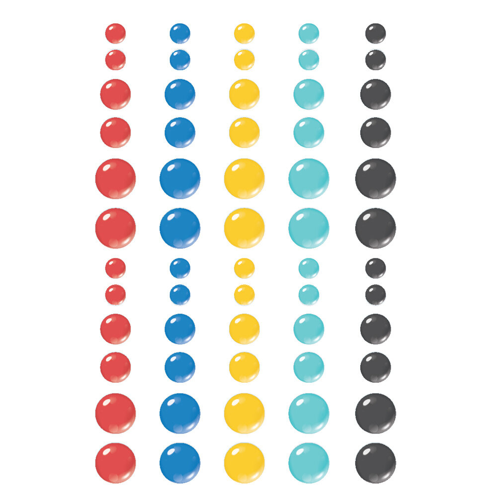 Simple Stories Say Cheese Epic Glossy Enamel Dots (22489) (DISCONTINUED)