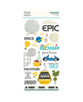 Simple Stories Say Cheese Epic Foam Stickers (22487) (DISCONTINUED)