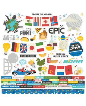 Simple Stories Say Cheese Epic Cardstock Stickers (22473) (DISCONTINUED)