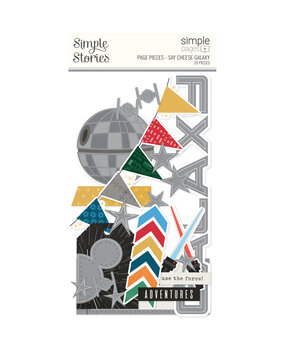 Simple Stories Say Cheese Galaxy Simple Pages Pieces (22457) (DISCONTINUED)