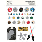 Simple Stories Say Cheese Galaxy Decorative Brads (22454) (DISCONTINUED)