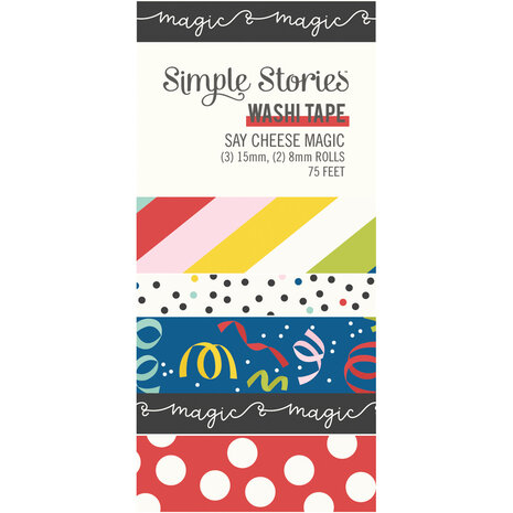 Simple Stories Say Cheese Magic Washi Tape (22426) (DISCONTINUED)