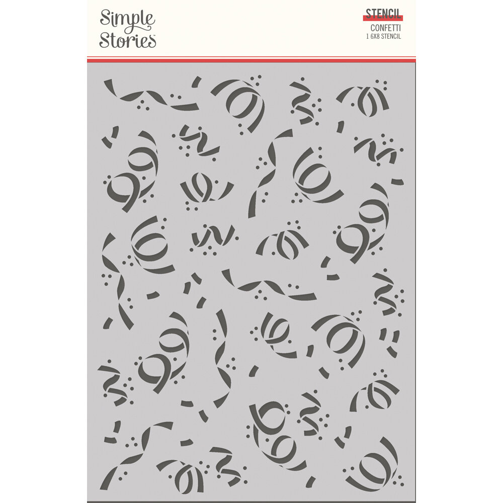 Simple Stories Say Cheese Magic Stencil Confetti (22427) (DISCONTINUED)
