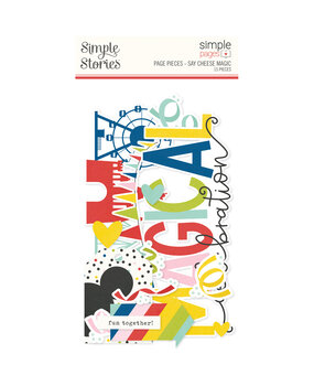 Simple Stories Say Cheese Magic Simple Pages Pieces (22428) (DISCONTINUED)