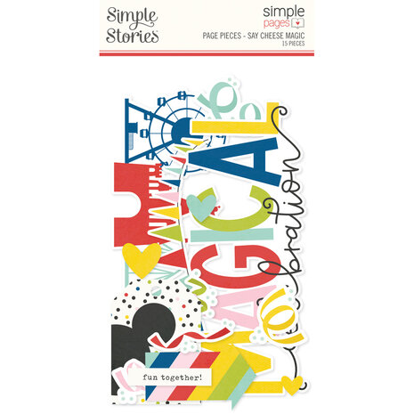 Simple Stories Say Cheese Magic Simple Pages Pieces (22428) (DISCONTINUED)