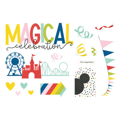 Simple Stories Say Cheese Magic Simple Pages Pieces (22428) (DISCONTINUED)