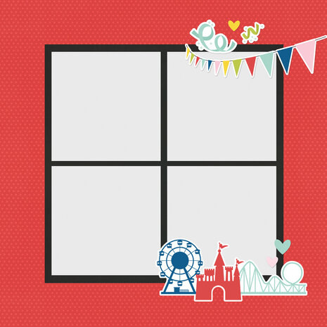 Simple Stories Say Cheese Magic Simple Pages Pieces (22428) (DISCONTINUED)