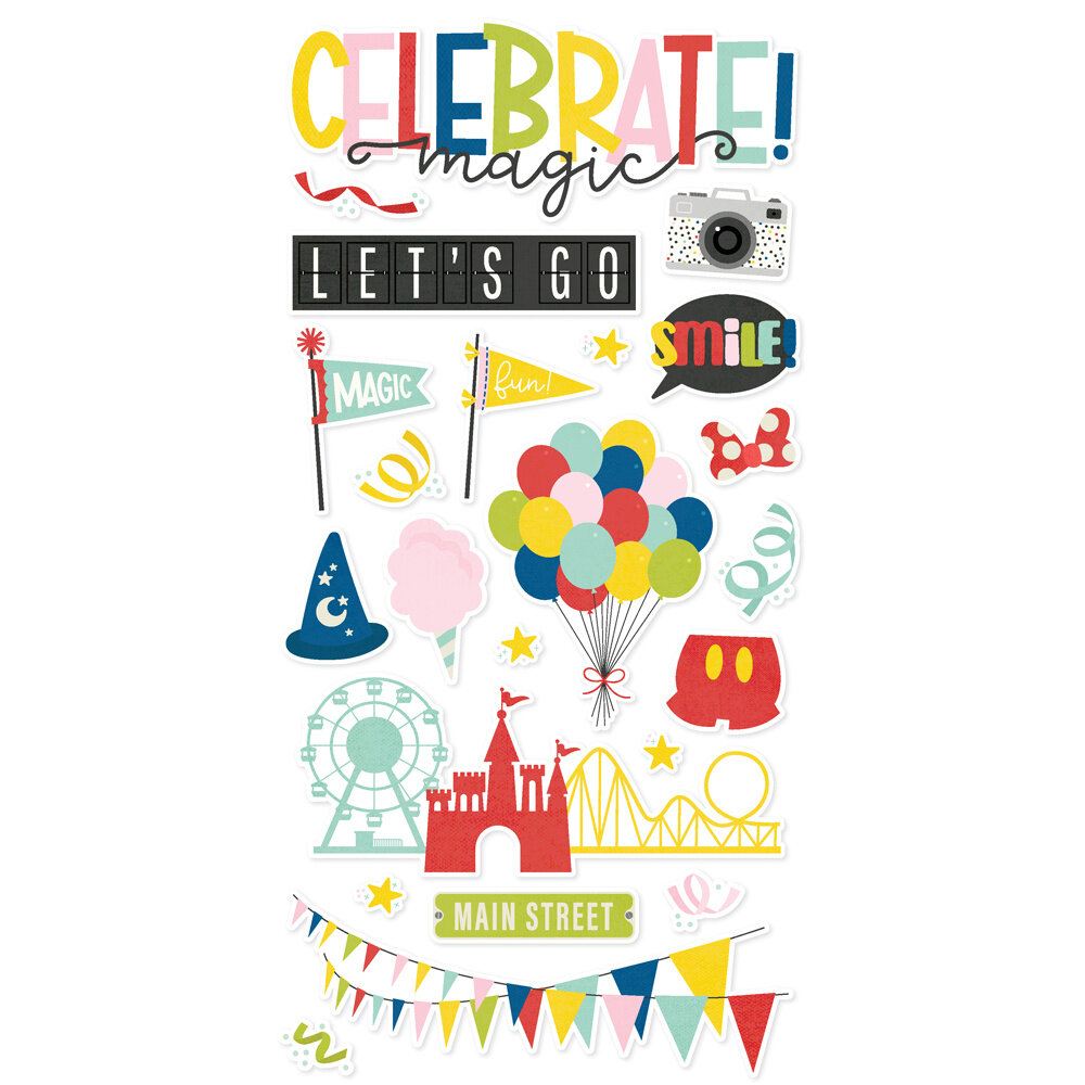 Simple Stories Say Cheese Magic Chipboard (22417) (DISCONTINUED)