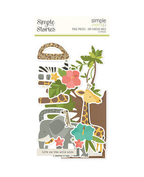 Simple Stories Say Cheese Wild Simple Pages Pieces (22443) (DISCONTINUED)