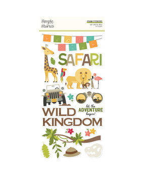 Simple Stories Say Cheese Wild Foam Stickers (22439) (DISCONTINUED) Simple Stories Say Cheese Wild Foam Stickers (22439) (DISCONTINUED)