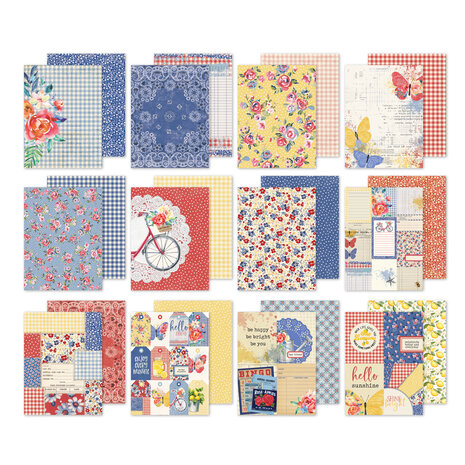 Simple Stories Simple Vintage Linen Market 6x8 Inch Paper Pad (22719)