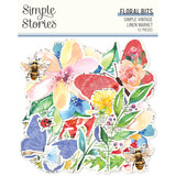 Simple Stories Simple Vintage Linen Market Floral Bits & Pieces (22723)