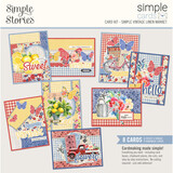 Simple Stories Simple Vintage Linen Market Simple Cards Kit (22736) (DISCONTINUED)
