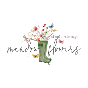 Simple Vintage Meadow Flowers