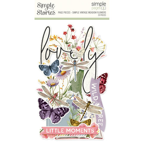 Simple Stories Simple Vintage Meadow Flowers Collectors Essentials Kit (22601)