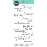 Sizzix Clear Stamps Seas the Day (11pcs) (666668) (DISCONTINUED)