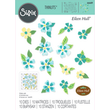 Sizzix Thinlits Die by Eileen Hull Painterly Blooms & Background (10pcs) (666689) Sizzix Thinlits Die by Eileen Hull Painterly Blooms & Background (10pcs) (666689)