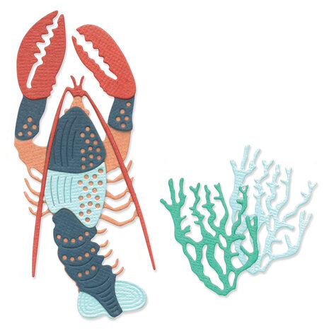 Sizzix Thinlits Die Ocean Critters (10pcs) (666673) Sizzix Thinlits Die Ocean Critters (10pcs) (666673)