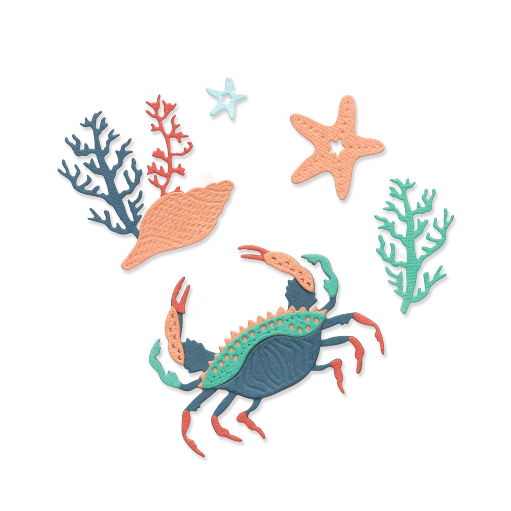 Sizzix Thinlits Die Ocean Medley (11pcs) (666674)