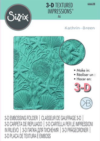 Sizzix 3D Textured Impressions by Kath Breen Under the Sea (666638)