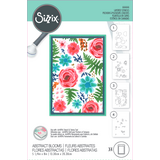 Sizzix Layered Stencil Abstract Blooms (4pcs) (666666)