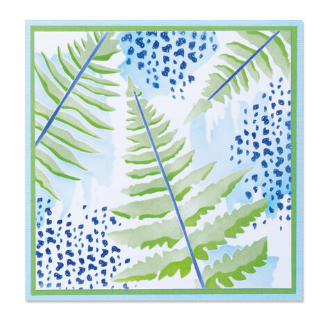Sizzix Layered Stencil Fern (4pcs) (666664)