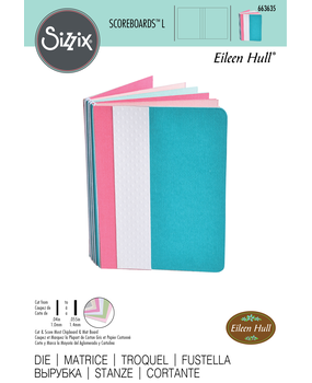 Sizzix ScoreBoards L Die by Eileen Hull Notebook (663635) Sizzix ScoreBoards L Die by Eileen Hull Notebook (663635)