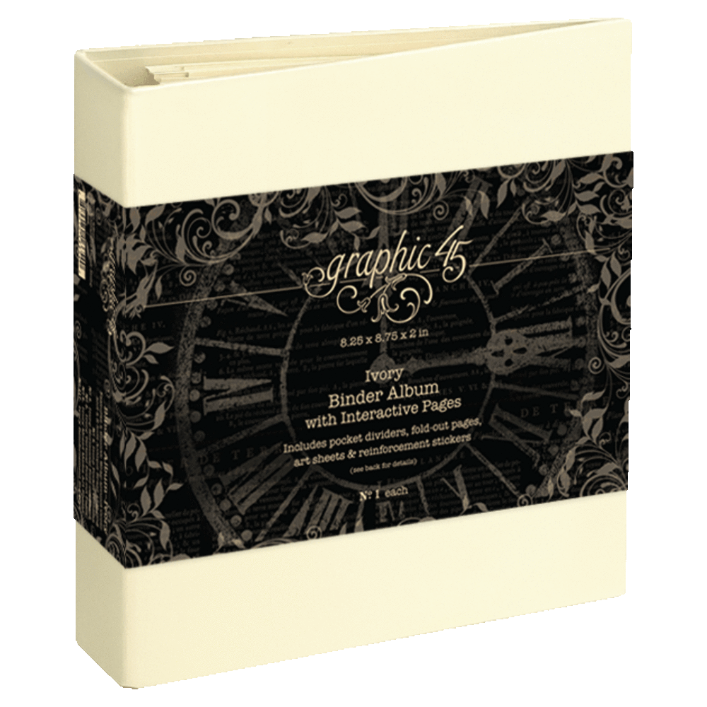 Binder Album w/ Interactive Pages - Ivory (4502922) - Craftlines B.V.