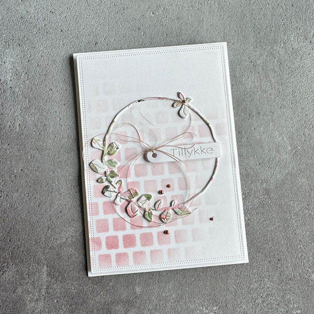 Simple and Basic Copplestones Stencil (SBM003) (OUTLET)