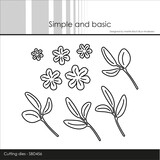 Simple and Basic Flowers and Leaves Dies (SBD456) (DISCONTINUED)
