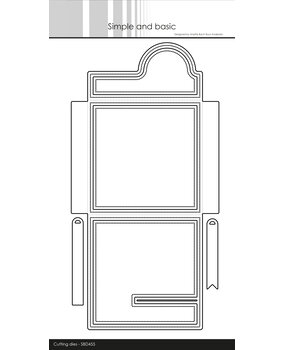 Simple and Basic Envelope w/Snap Closure Dies (SBD455)